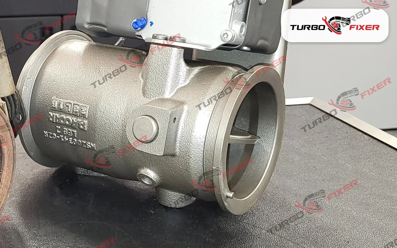 Regenerated DAF BPV valve after professional rebuild — clean, pressure-tested, OE-spec